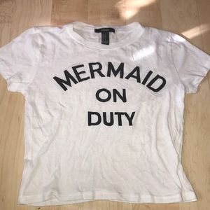 Mermaid crop top